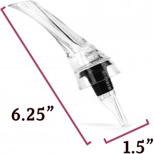 Wine Aerator Spout - Premium Aerating Pourer and Decanter Wine Bottle Accessory by Cocktailor