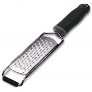 Stainless Steel Cheese Grater, Ergonomic...
