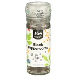 365 by Whole Foods Market, Black Peppercorn Grinder, 1.55 Ounce