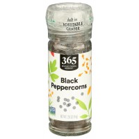 365 by Whole Foods Market, Black Peppercorn Grinder, 1.55 Ounce
