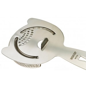 Barfly Heavy Duty Spring Bar Strainer, Stainless Steel