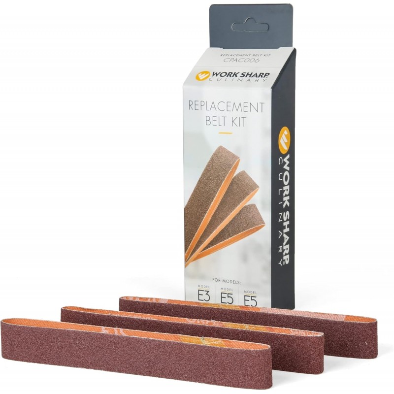 Work Sharp Professional Electric Kitchen Knife Sharpener Replacement Belt Kit