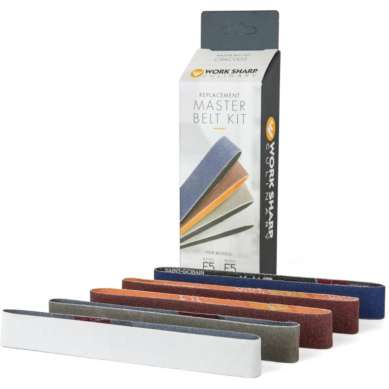 Work Sharp Professional Electric Kitchen Knife Sharpener Master Belt Kit