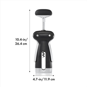 OXO SteeL Winged Corkscrew with Removable Foil Cutter