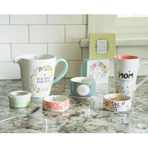 Pavilion - Love You More by Amylee Weeks 54217 Measuring Cup Set, Multicolor