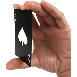 Card Bottle Opener, Yoption 10 Pcs Stainless Steel Credit Card Size Beer Bottle Can Cap Opener for Wallet Pocket Wedding Party Groomsmen Birthday Gifts