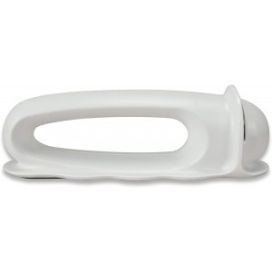 Kai Serrated Knife Pull Sharpening System, Kitchen Knife Sharpener for Serrated and Reversed Scallop Blades, Sharpener for Professional and Home Chefs