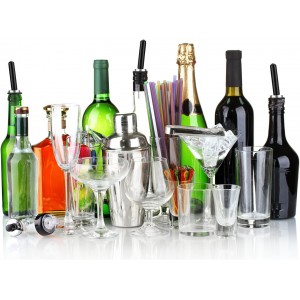 EBOOT 48 Pack Black Rubber Pourer Cap Liquor Bottle Pourer Cover Dispenser Spout Dust Covers