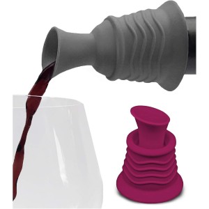 Wine Stopper and Pourer 2 Pack – Pink ...