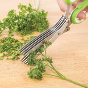 PrepSolutions Herb Shears - Stainless Steel Blades for Quick & Easy Herb Cutting, Comfort Grip Handles