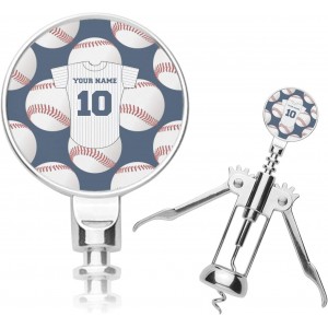 Personalized Baseball Jersey Corkscrew