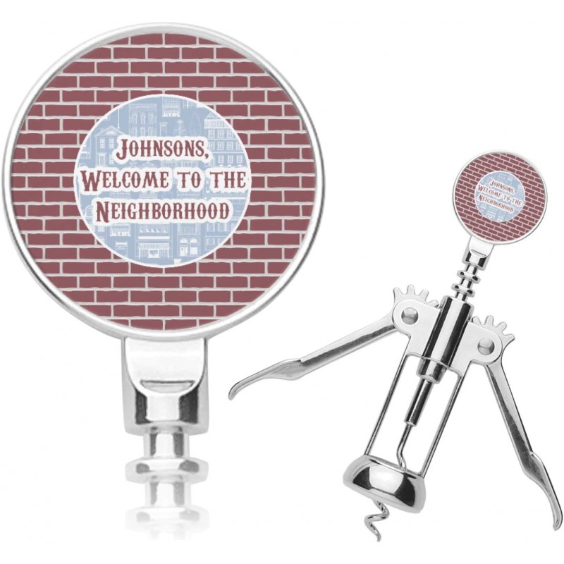 Personalized Housewarming Corkscrew