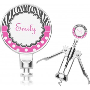 Personalized Zebra Print & Polka Dots Co...