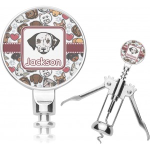 Personalized Dog Faces Corkscrew