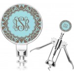 Personalized Floral Corkscrew