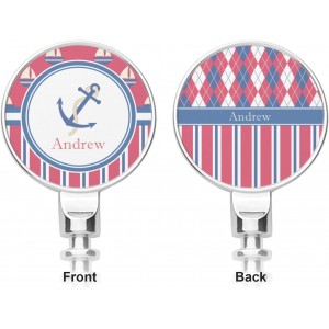 Personalized Sail Boats & Stripes Corkscrew