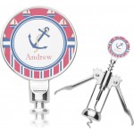 Personalized Sail Boats & Stripes Corkscrew