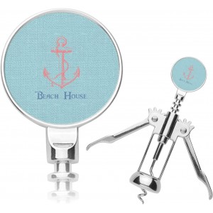 Personalized Chic Beach House Corkscrew