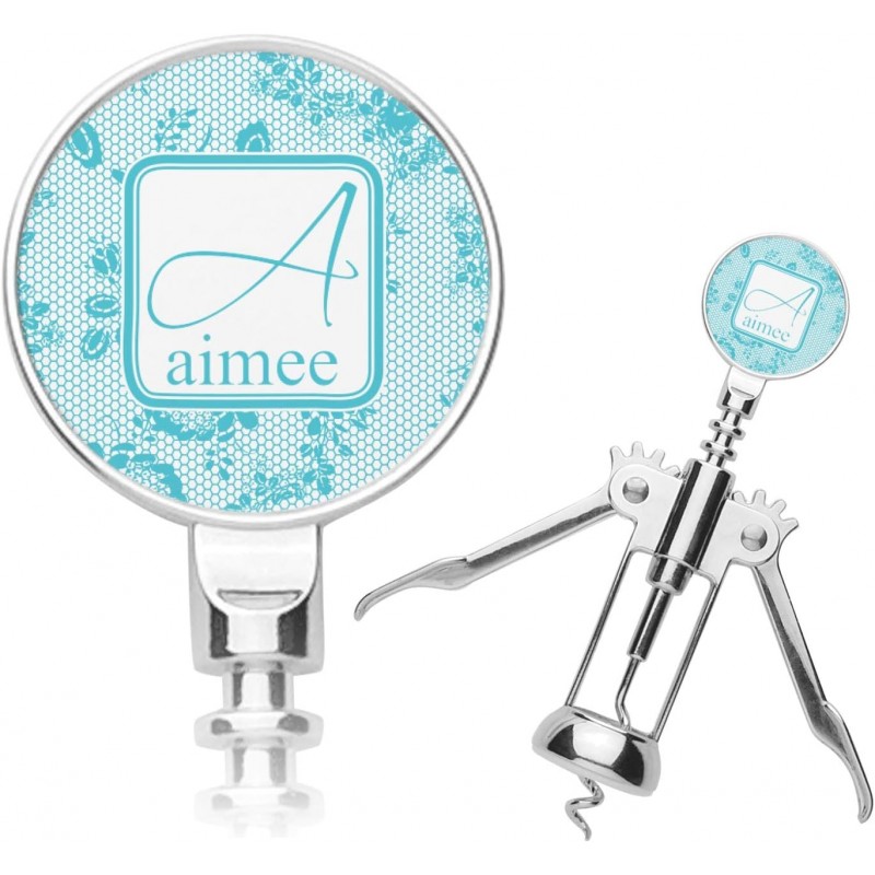 Personalized Lace Corkscrew