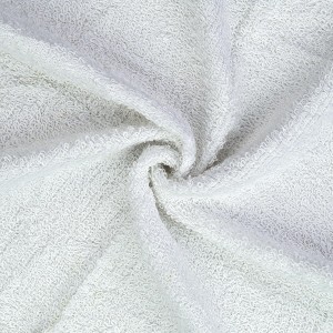 DecorRack 10 Pack 100% Cotton Wash Cloth, Luxurious Soft, 12 x 12 inch Ultra Absorbent, Machine Washable Premium Quality Washcloths, White (10 Pack)