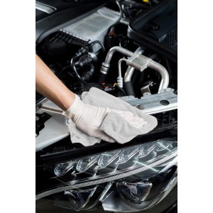 DecorRack 10 Pack 100% Cotton Wash Cloth, Luxurious Soft, 12 x 12 inch Ultra Absorbent, Machine Washable Premium Quality Washcloths, White (10 Pack)