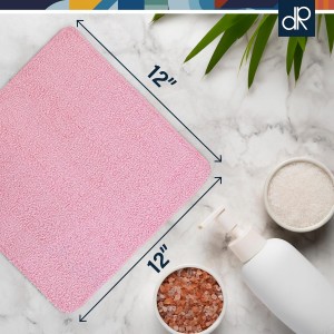 DecorRack 10 Pack 100% Cotton Wash Cloth, Luxurious Soft, 12 x 12 inch Ultra Absorbent, Machine Washable Washcloths, Assorted Colors (10 Pack)