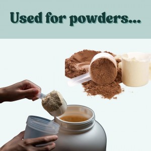 3 Tablespoon (1.5 Oz. | 43 mL) Long Handle Plastic Measuring Scoop for Coffee, Protein Powder, Pet Food, Spices, Grains, Dry Goods – Food-Grade BPA-Free (Pack of 1)