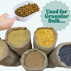 3 Tablespoon (1.5 Oz. | 43 mL) Long Handle Plastic Measuring Scoop for Coffee, Protein Powder, Pet Food, Spices, Grains, Dry Goods – Food-Grade BPA-Free (Pack of 1)