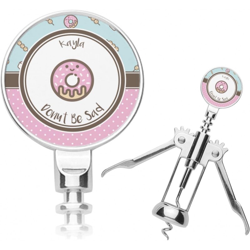 Personalized Donuts Corkscrew