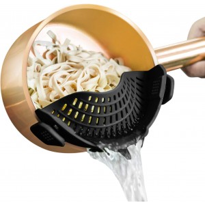 AUOON Clip On Strainer Silicone for All ...