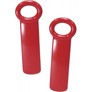 Brix JarKey Original Easy Jar Key Opener, 2-Pack, Red