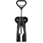 HOST Winged Corkscrew, Non-Stick Worm And Bottle Opener, 2-Blade Foil Cutter