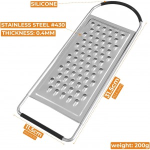 SALT Stainless Steel Coarse Grater