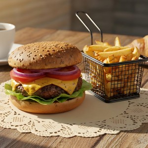 Juvale Paper Placemats - 12-Inch Round, Brown, 250 Count - Disposable Placemats & Lace Doilies - Paper Chargers for Dinner Plates - Tea Party Decorations & Wedding Table Decor