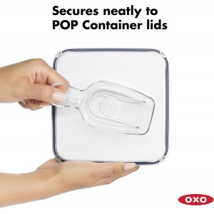 OXO Good Grips POP Container 1/2 Cup Scoop, Clear