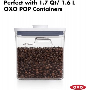 OXO Good Grips POP Container Coffee Scoop, Clear
