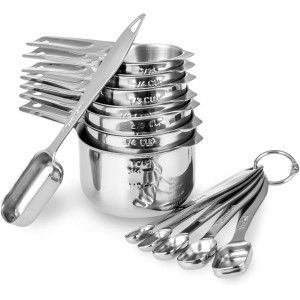 13-piece Measuring Cups and Spoons Set, ...