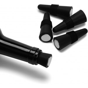 OHMAXHO Wine Stoppers (Set of 5), Silico...