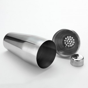 25oz Stainless Steel No Leaks Cocktail Shaker, Pro Mixing Good Solid Martini/Drink Shaker