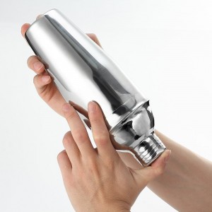 25oz Stainless Steel No Leaks Cocktail Shaker, Pro Mixing Good Solid Martini/Drink Shaker