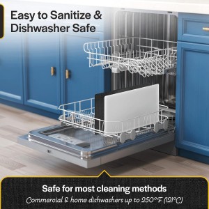 Plastic Cutting Board - 18 x 12 x 0.5 Inch, Professional Grade HDPE, NSF Approved, Large Size and Dishwasher Safe