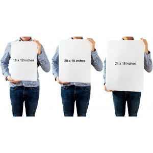 Plastic Cutting Board - 18 x 12 x 0.5 Inch, Professional Grade HDPE, NSF Approved, Large Size and Dishwasher Safe