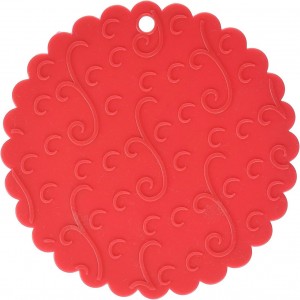 Norpro Grip Silicone Jar Opener Potholder Trivet Red Non Slip Grip 566 (2-Pack)