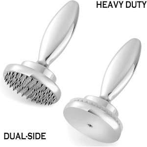 Reversible Meat Tenderizer and Pounder Dual Sided Meat Tenderizer Mallet Marinating Prep Tool