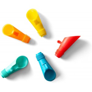 Houdini Flipper Wine Pourer Bottle Stoppers, Fits Types, ASSORTED