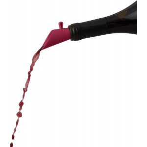 Houdini Flipper Wine Pourer Bottle Stoppers, Fits Types, ASSORTED