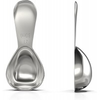 BALCI - Stainless Steel Coffee Scoop (2 Tablespoon Scoop) Exact Measuring Spoon for Coffee, Tea, Sugar, Flour and More! …