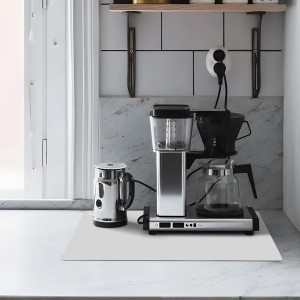 Super Kitchen Extra Large Multipurpose Silicone Nonstick Baking Mat, Pastry Mat, Heat Resistant Nonskid Table Mat, Countertop Protector, 23.4'' By 15.6''(Cool Gray)