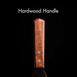 MANNKITCHEN Professional Grade Stainless Steel Spatula Perfect for Cast Iron Skillets and Flat Top Grills (MK21680)