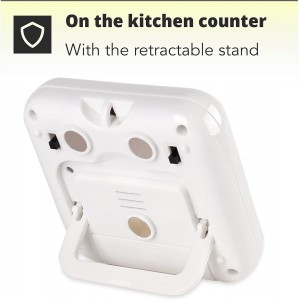 H&S Digital Kitchen Timer for Cooking - Magnetic Countdown Timer with Large LCD Display & Loud Alarm - Oven Timers with Alarm - Stop Watch Clock for Food